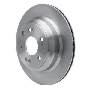 Acura RL Brake Rotor (1) - Rear - R1 Concepts - Plain - `05-`12